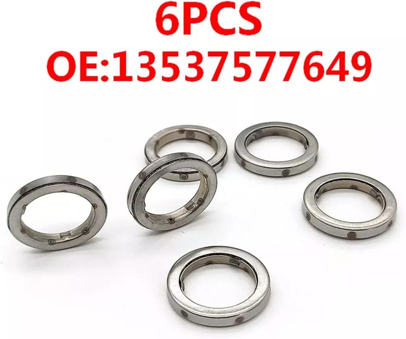 OCHIWAVE 6Pcs Fuel Injector Gasket Ring Sealing Ring Decouplers (Decoupling Element) for BMW 135i 335i 340i N20 B38 N55 13537577649 - Image 5